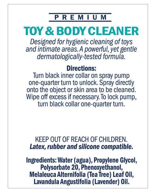 Swiss Navy Toy & Body Cleaner - Bottle