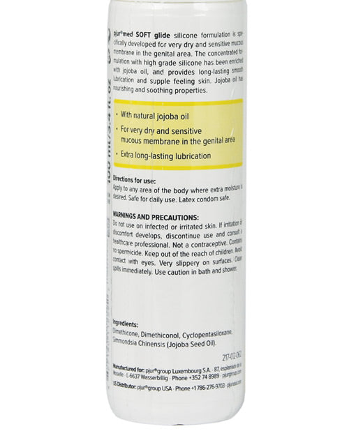 Pjur Med Soft Glide Silicone Based Personal Lubricant - Bottle