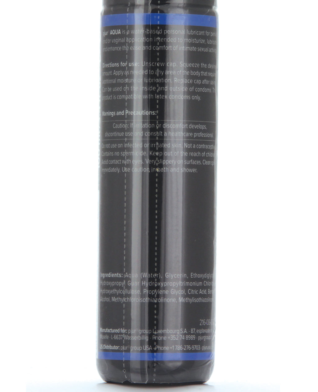 Pjur Aqua Personal Water Based Personal Lubricant - Bottle