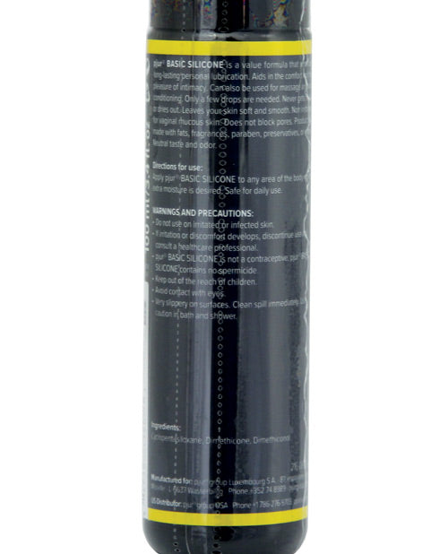 Pjur Basic Silicone Lubricant - Bottle