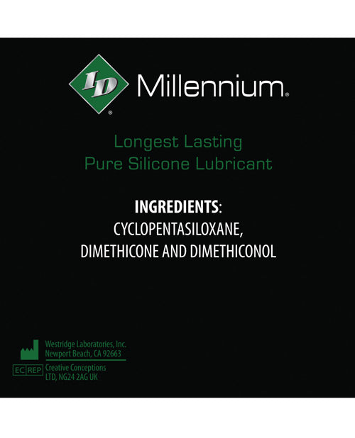 ID Millennium Silicone Lubricant - Tube
