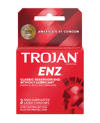 Trojan Enz Non - Lubricated - Box of 3