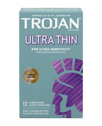 Trojan Ultra Thin Condoms - Box of