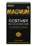 Trojan Magnum Ecstasy Condoms - Box of