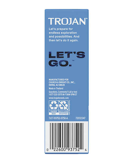 Trojan Enz Lubricated Condoms - Box of