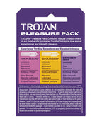 Trojan Pleasure Condoms - Asst. Box of 3