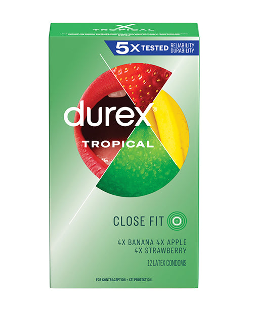 Durex Tropical Color & Scents Condoms - Box of