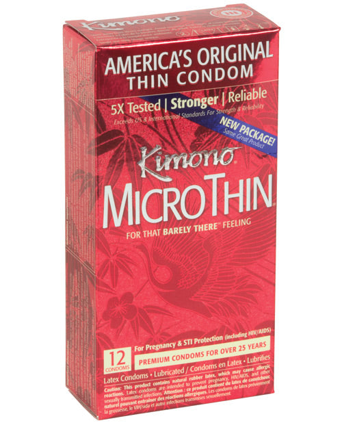 Kimono Micro Thin Condoms - Box of
