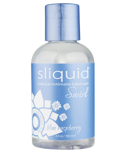 Sliquid Naturals Swirl Lubricant - Blue Raspberry