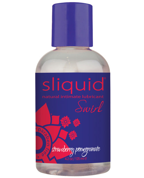Sliquid Naturals Swirl Lubricant - Strawberry Pomegranate
