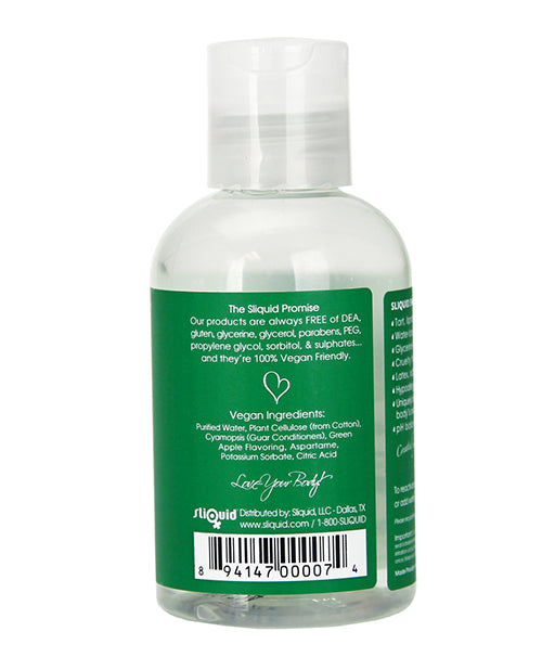Sliquid Naturals Swirl Lubricant - Green Apple