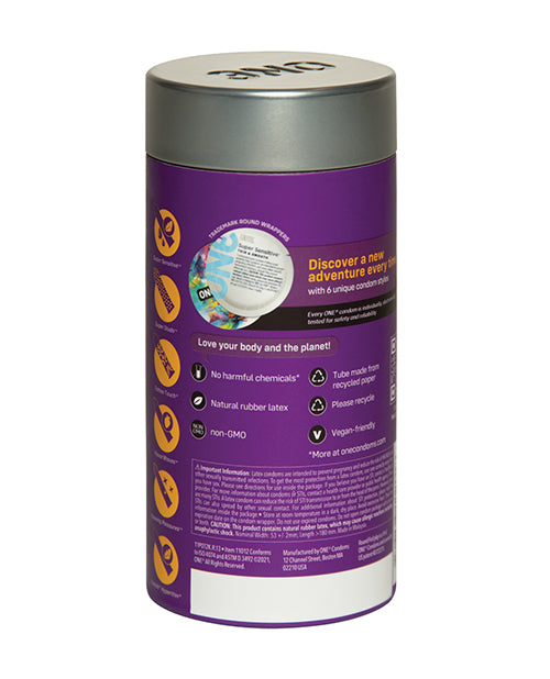 One Mixed Pleasures Condoms - Jar of