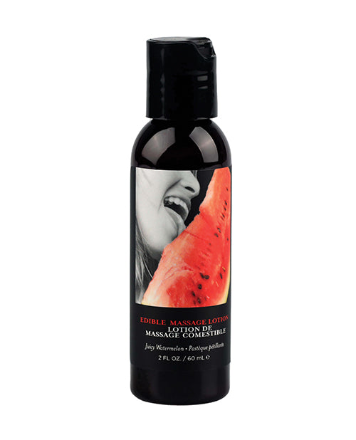 Earthly Body Hemp Seed by Night Edible Lotion - Watermelon