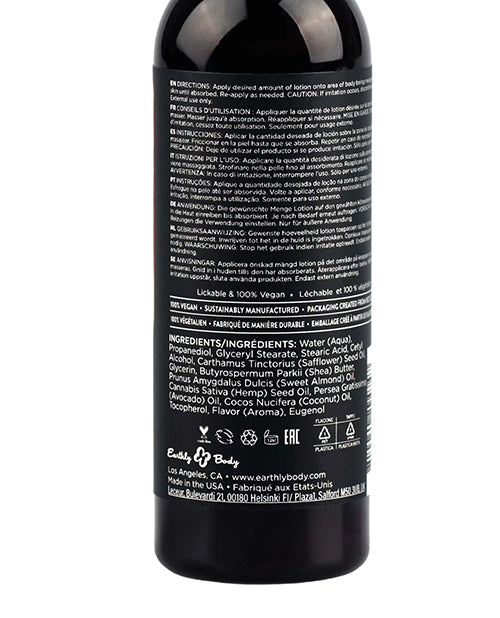Earthly Body Hemp Seed by Night Edible Lotion - Watermelon