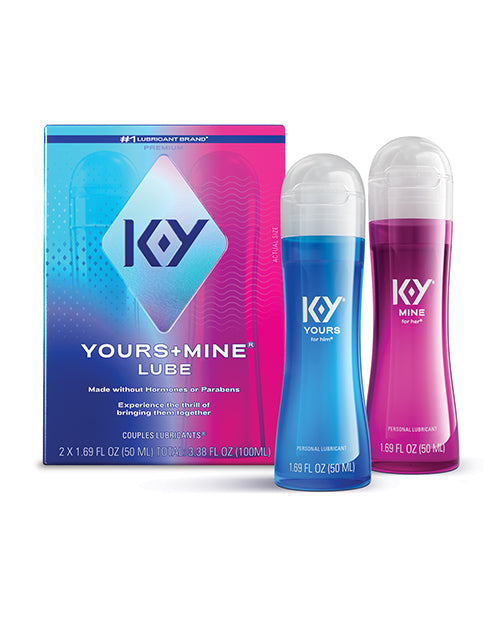 K - Y Yours + Mine Lubrication Combo Pack - Bottles