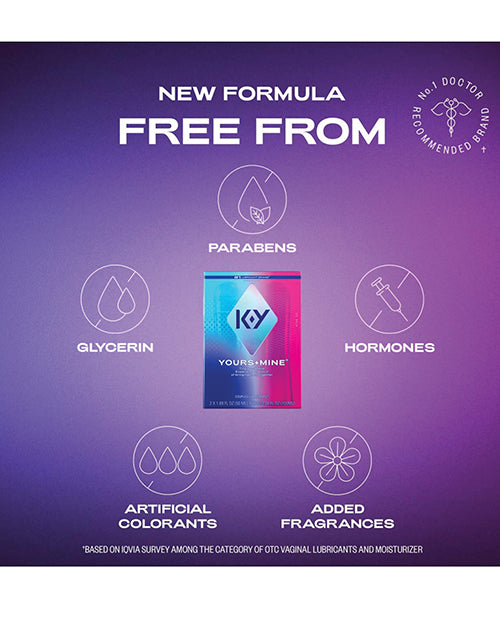 K - Y Yours + Mine Lubrication Combo Pack - Bottles