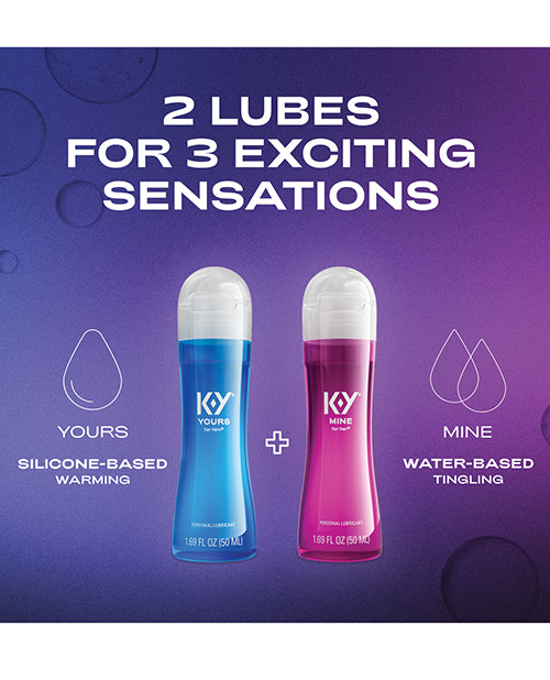 K - Y Yours + Mine Lubrication Combo Pack - Bottles