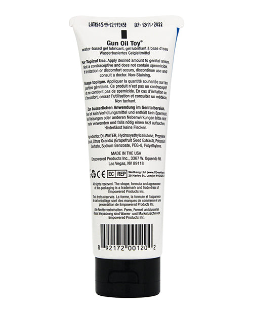 Gun Oil Toy Lube - Tube