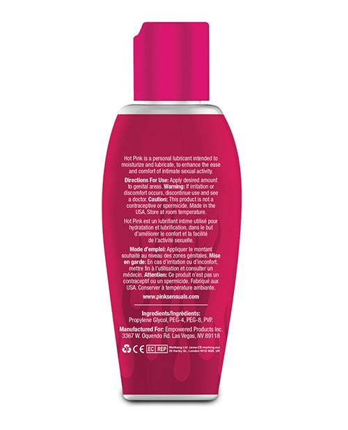 Hot Pink Lube - Bottle