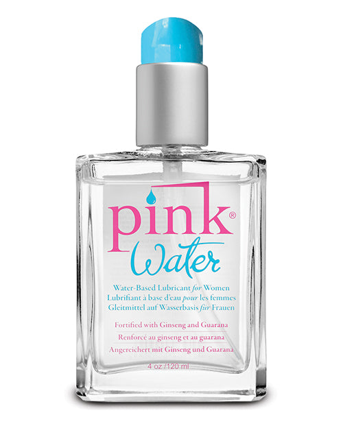 Pink Water Based Lubricant - Bottle w/Pump