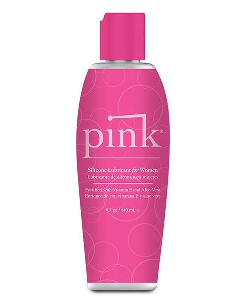 Pink Silicone Lube - Flip Top Bottle