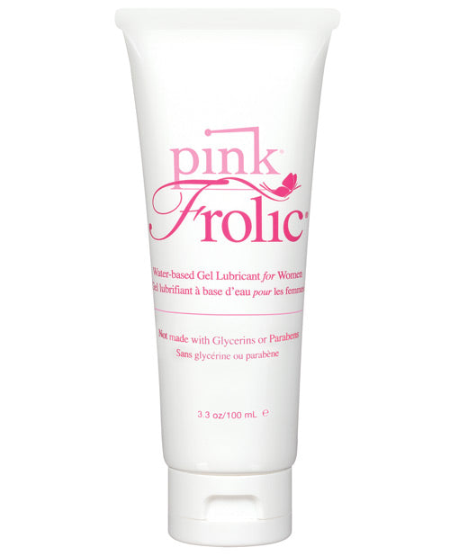 Pink Frolic Gel Lubricant - Flip Top Tube