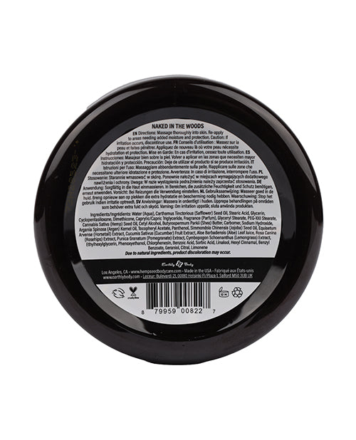Earthly Body Hemp Seed Skin Butter - Jar Naked in the Woods