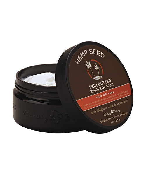 Earthly Body Hemp Seed Skin Butter - Jar Isle of You