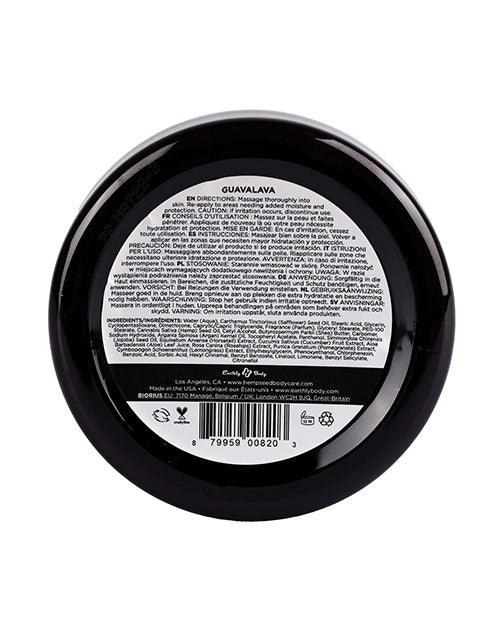 Earthly Body Hemp Seed Skin Butter - Jar Guavalava