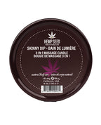 Earthly Body Suntouched Hemp Candle - Round Tin Skinny Dip