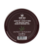 Earthly Body Suntouched Hemp Candle - Round Tin Guavalava