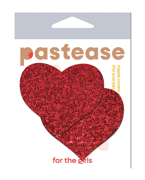 Pastease Glitter Heart - Red