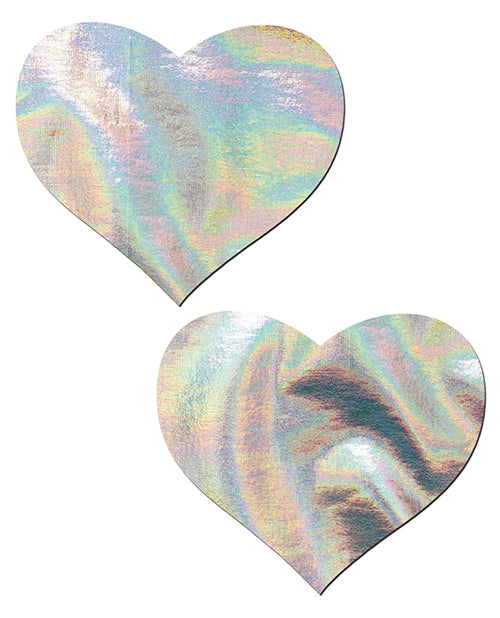 Pastease Hologram Heart - Silver