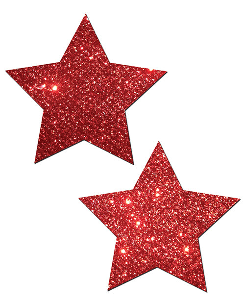 Pastease Glitter Star - Red