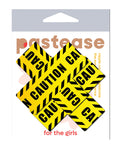 Pastease Caution Cross - Black/Yellow