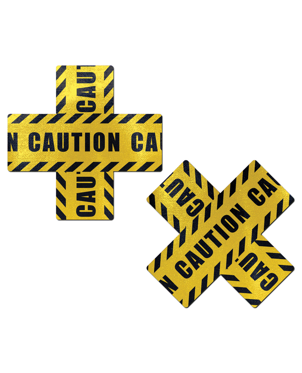 Pastease Caution Cross - Black/Yellow