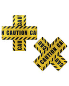 Pastease Caution Cross - Black/Yellow