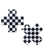 Pastease Checker Cross - Black/White