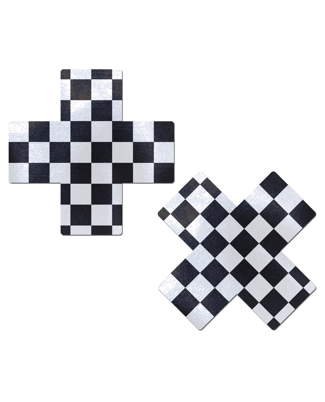 Pastease Checker Cross - Black/White