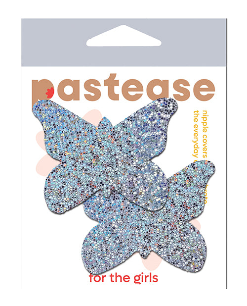 Pastease Premium Glitter Butterfly - Silver