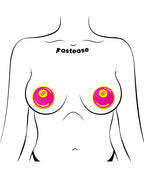 Pastease 8 - Ball - Neon Pink/Yellow