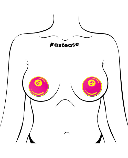 Pastease 8 - Ball - Neon Pink/Yellow