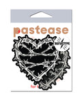 Pastease Premium Barbed Wire Heart Reflective - Black
