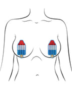 Pastease Premium American Pop - Red/White/Blue