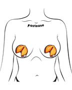 Pastease Sweet Golden Fortune Cookie - Tan O/S