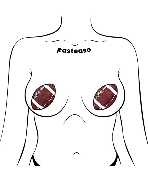 Pastease Premium Sparkly Football - Brown