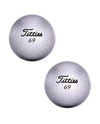 Pastease Titties Golf Ball - Black/White