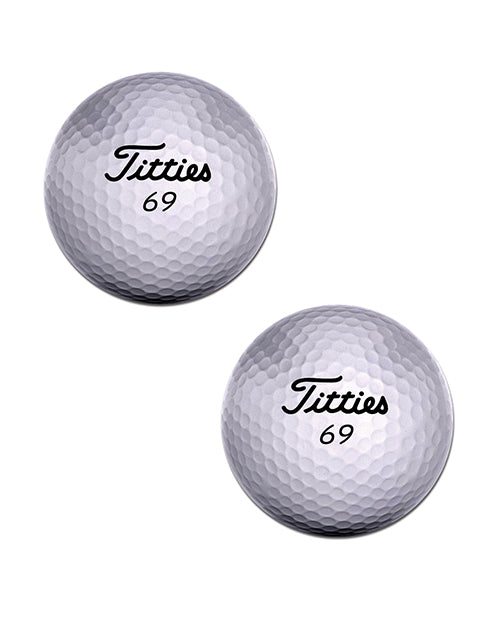 Pastease Titties Golf Ball - Black/White