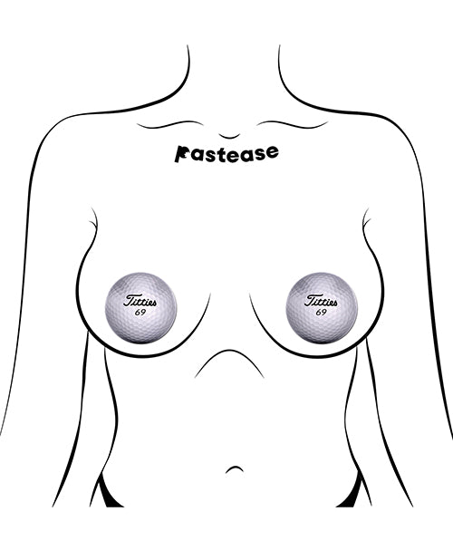 Pastease Titties Golf Ball - Black/White