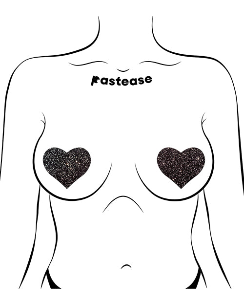 Pastease All Sparkle Heart - Black